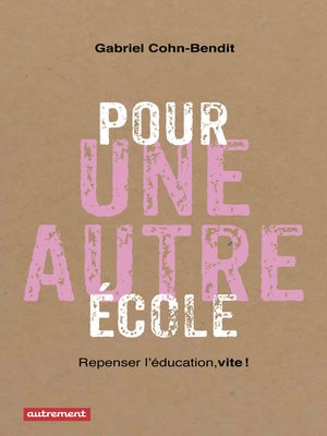 cover image of Pour une autre école